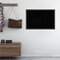 Cork Board, Mezzanotte Black Wood Frame - Bulletin Board, Organization Board, Pin Board